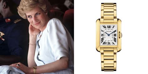 orologio tank cartier lady diana|cartier tank watch.